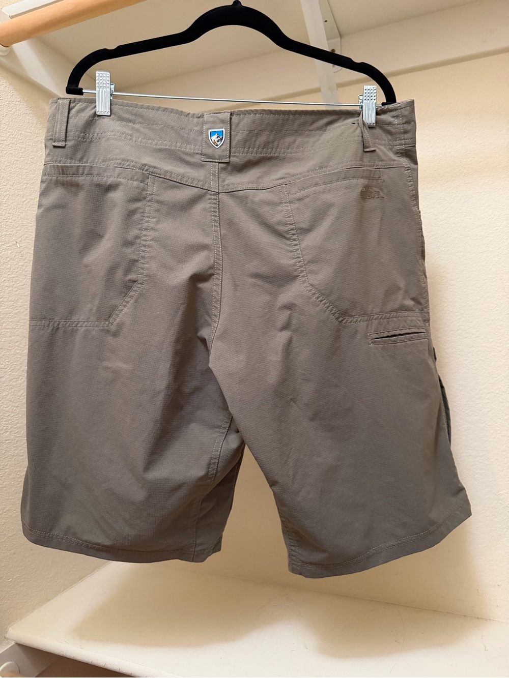 Kuhl Men's Flat Front Shorts — Light Taupe - Picture 2 of 3